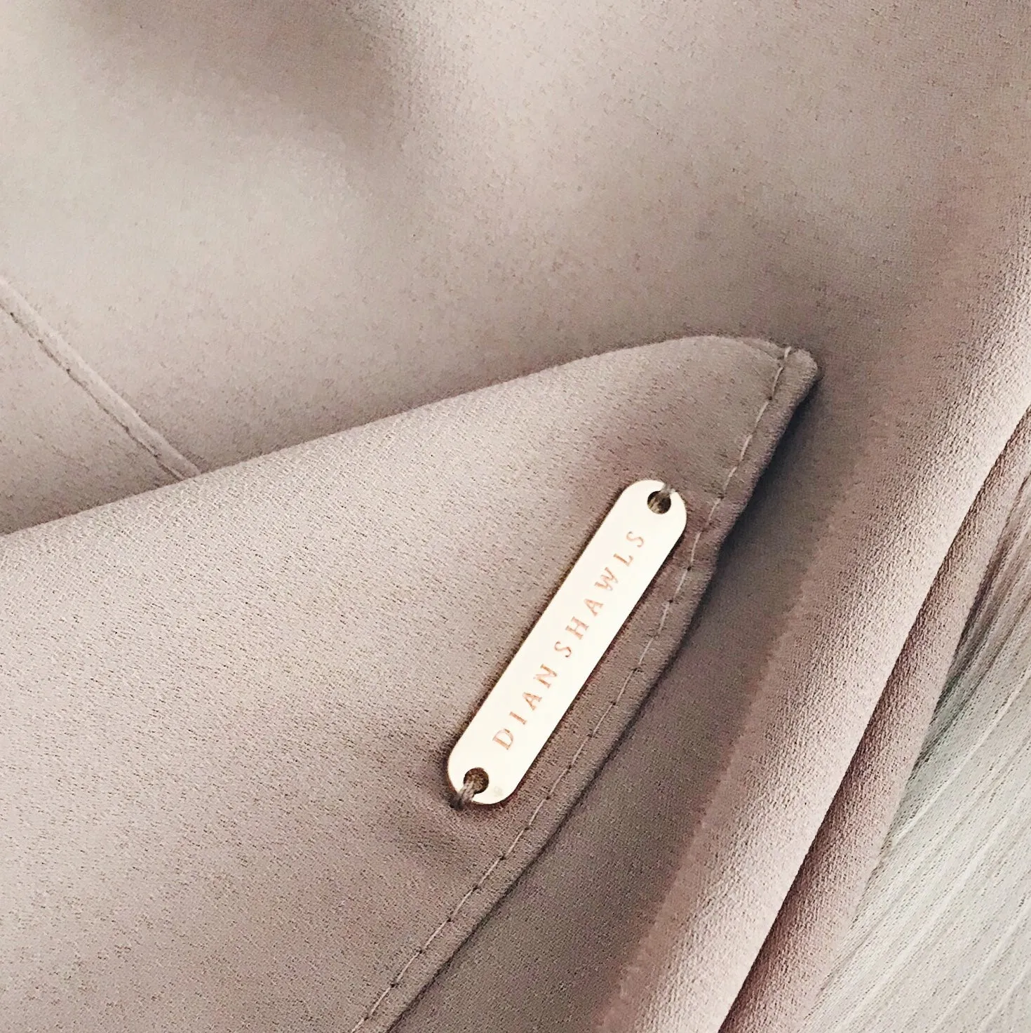 AS/IS - Korean Chiffon : Nude