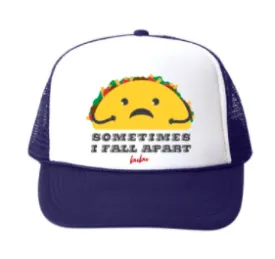 Bubu - Baby/Toddler/Kids Trucker Hats - Fall Apart Taco in Navy