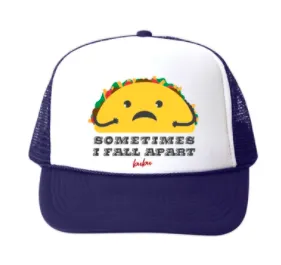 Bubu - Baby/Toddler/Kids Trucker Hats - Fall Apart Taco in Navy