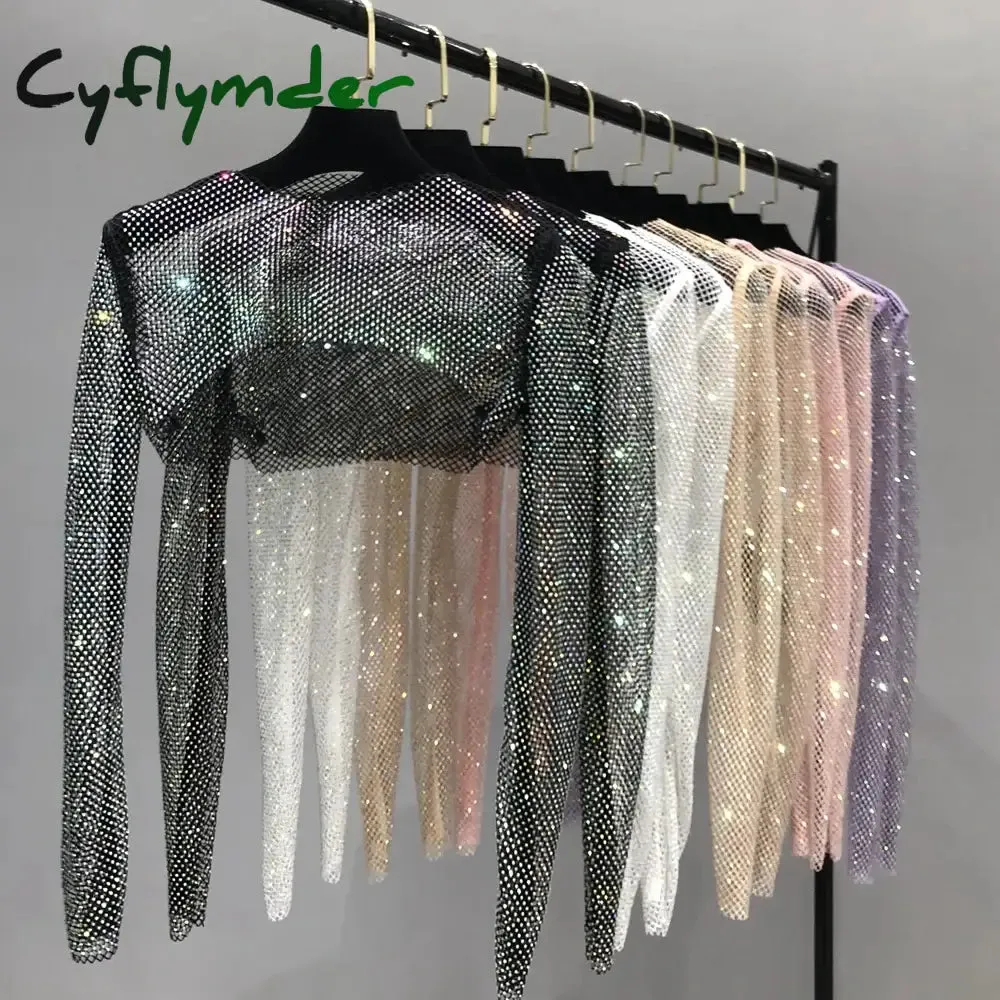 Cyflymder Small Colorful Shawl Net Drill Is Prevented Bask In Shawls Summer Paragraphs Thin with Condole Belt Skirt Party Time Is Short