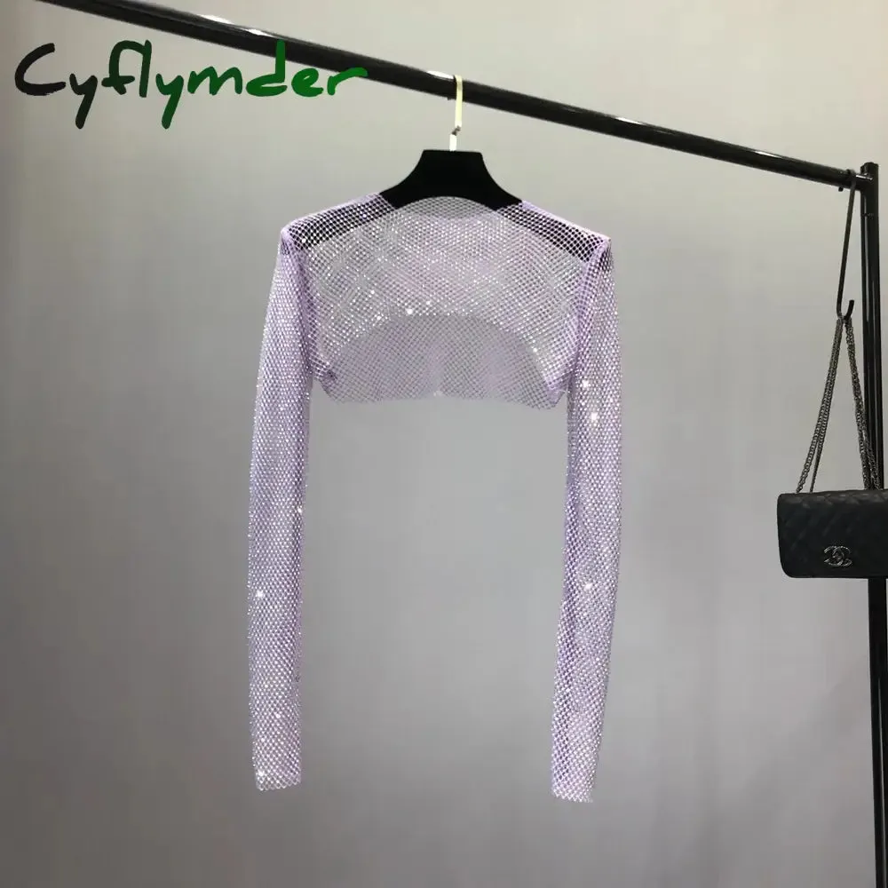 Cyflymder Small Colorful Shawl Net Drill Is Prevented Bask In Shawls Summer Paragraphs Thin with Condole Belt Skirt Party Time Is Short