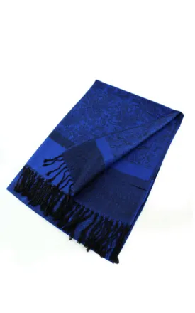 DB018-108 Light Paisley Pashmina Scarf Shawls