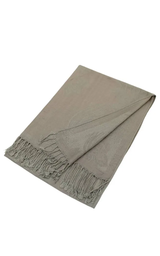 DB022 Rose Floral Pashmina Reversible Scarf Shawls