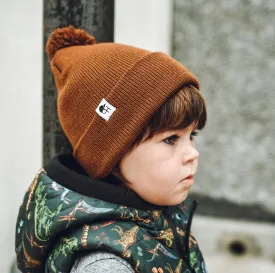 George Hats - Pom Beanie in Camel