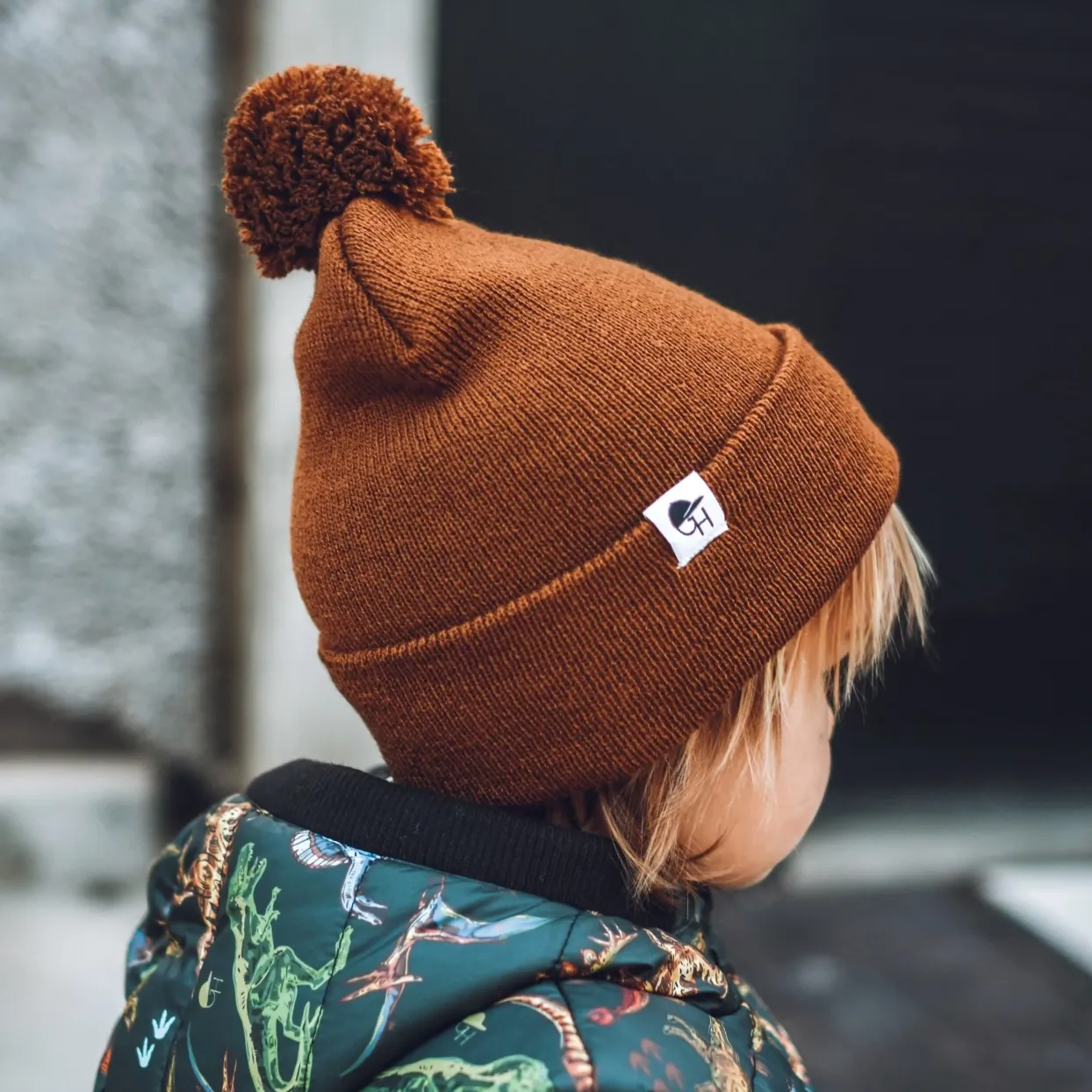 George Hats - Pom Beanie in Camel