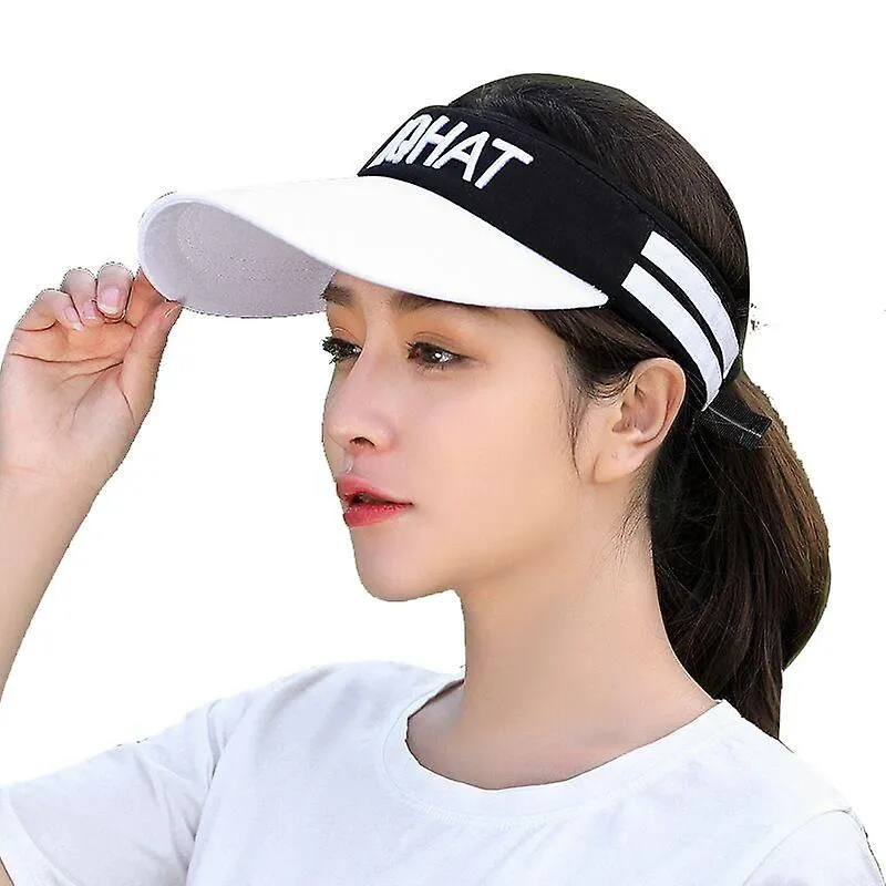 Hats Female Empty Top Long Visor Sun Shield Hat Uv Protection Face Sun Visor Caps
