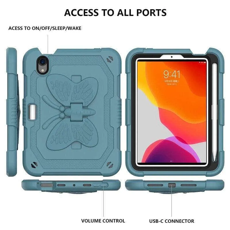 iPad Mini 6 Silicone Shockproof Kids Stand