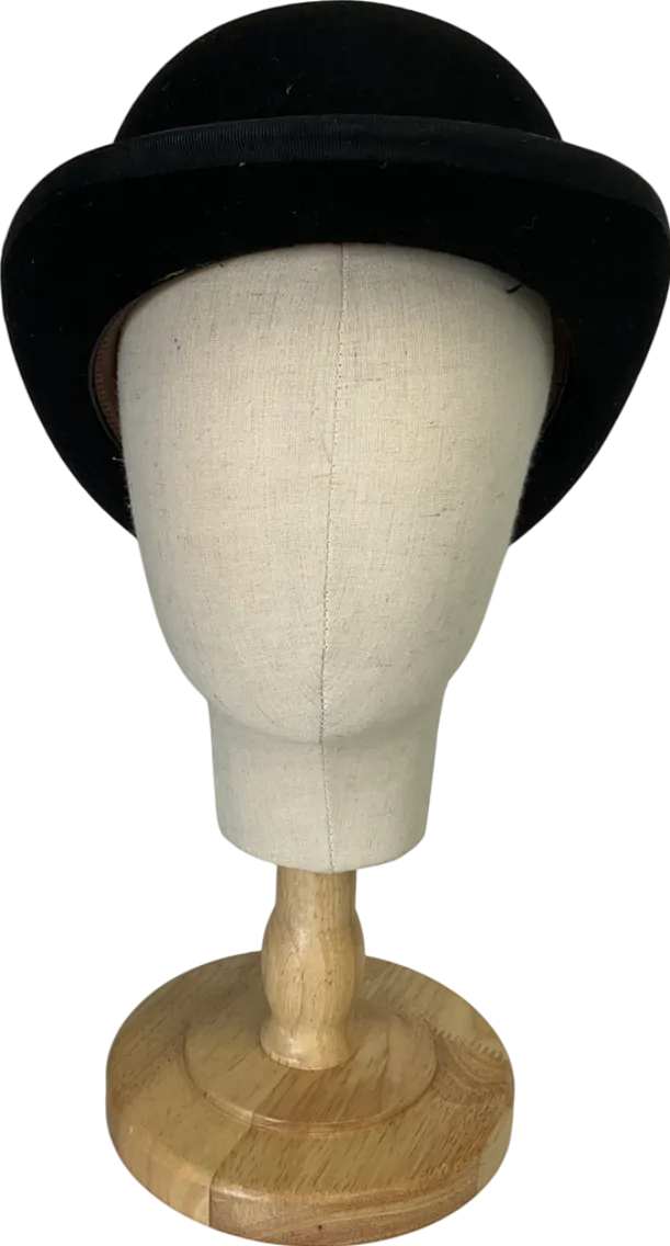 lock & c° hatters Black Town Coke Bowler Hat 56cm