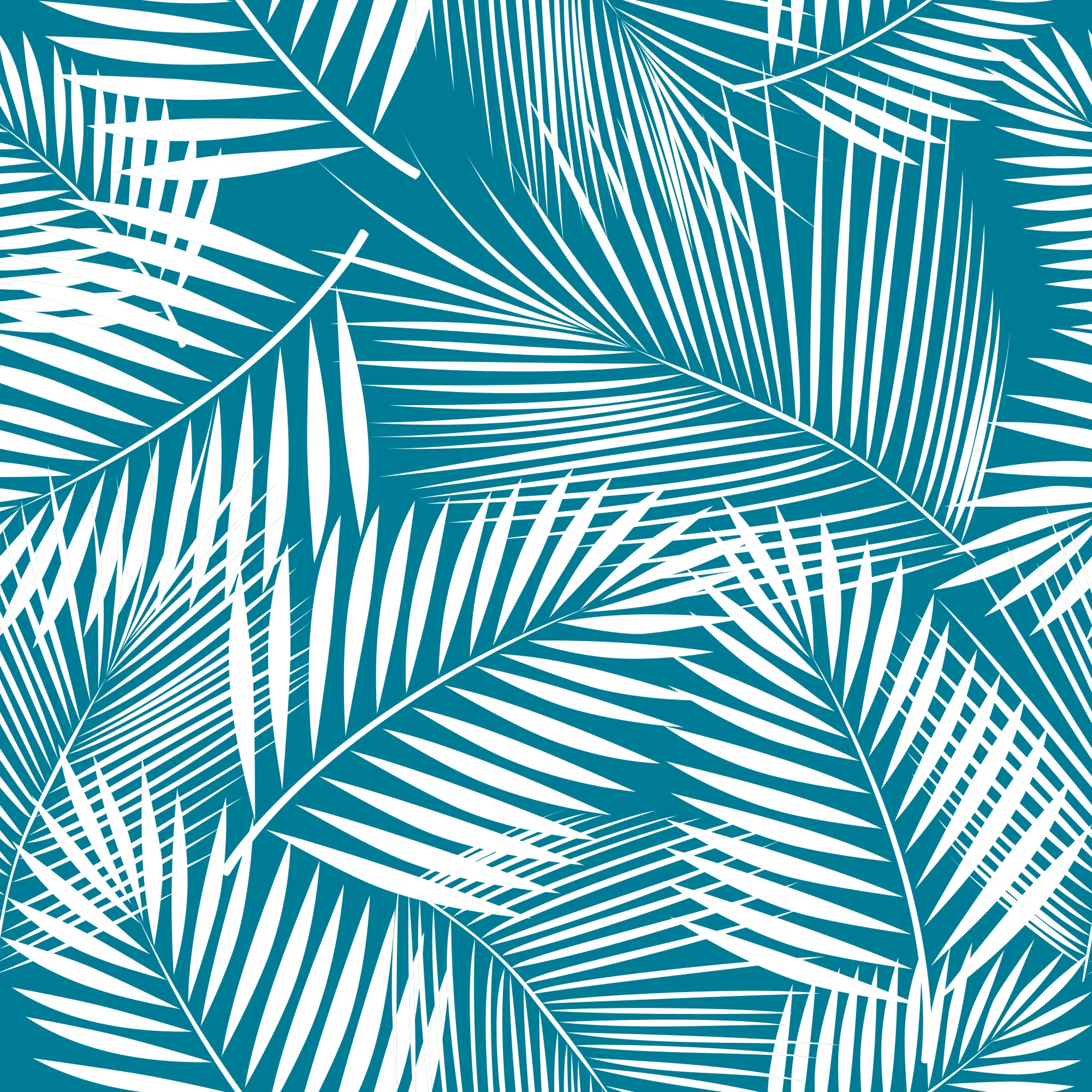 Marine Blue Palms