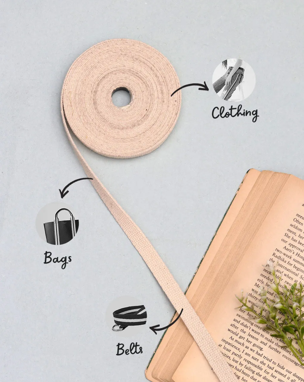 Multipurpose Twill Ribbon Tape