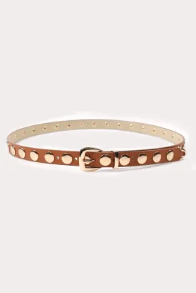 Petit Moments 'Studded Disc Belt'