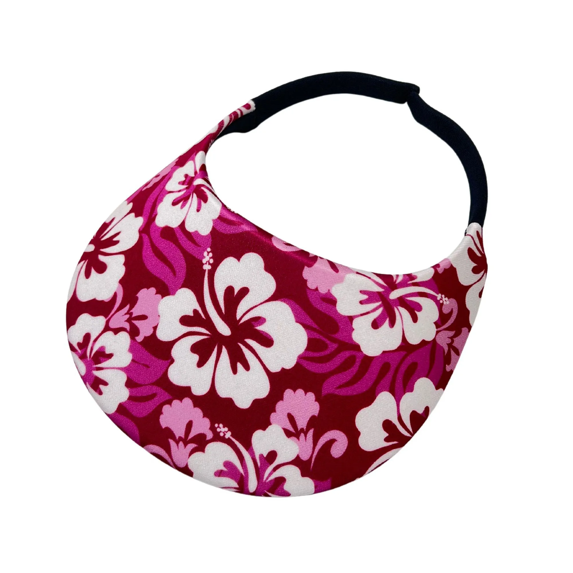 Round Brim - Hawaiian Print Magenta