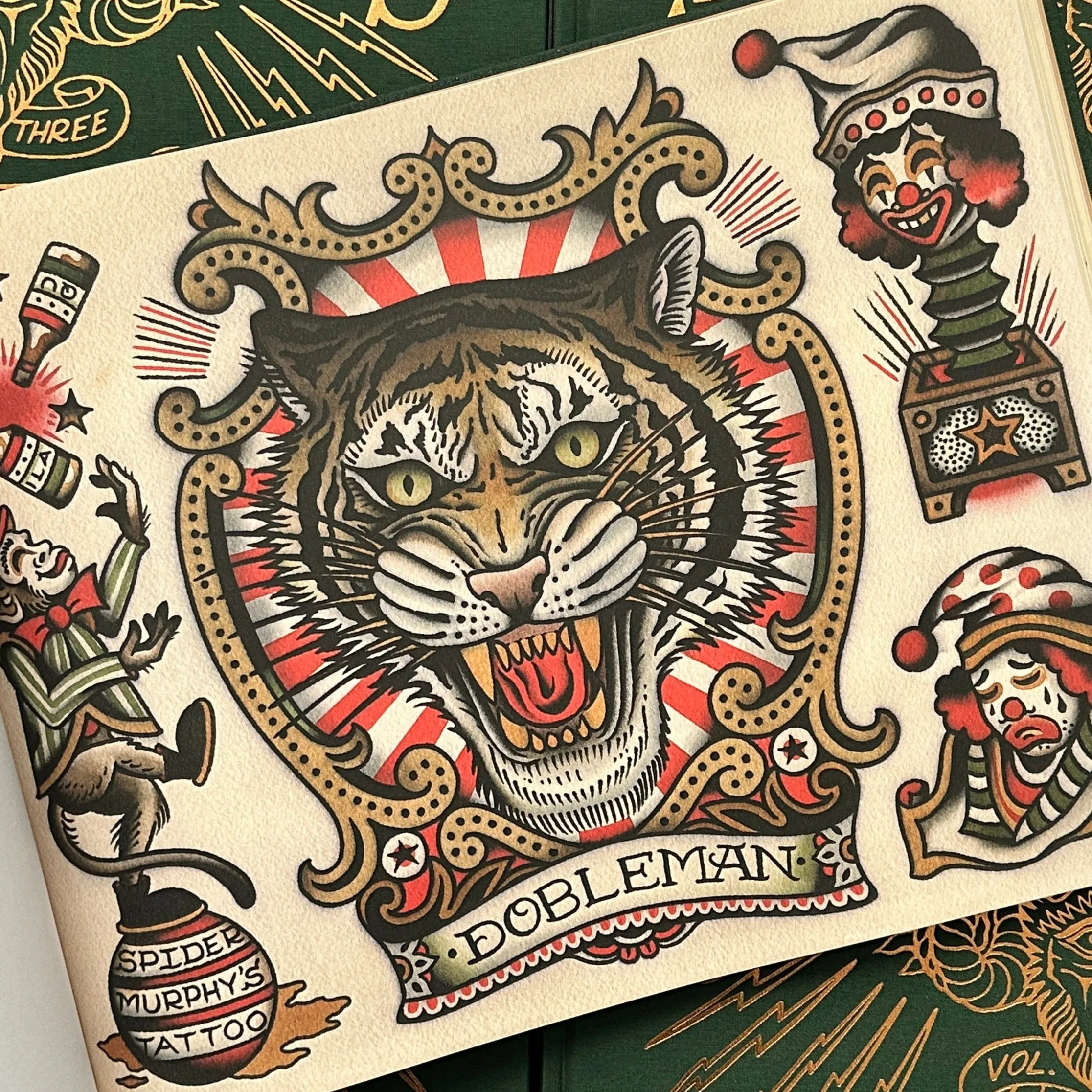 Spider Murphy’s Tattoo Flash Vol. III