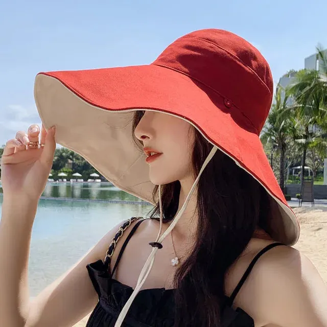 Summer Dual-Sided Sun Hat