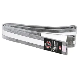 Tatami IBJJF Ranked Children's Belt - Grey/White