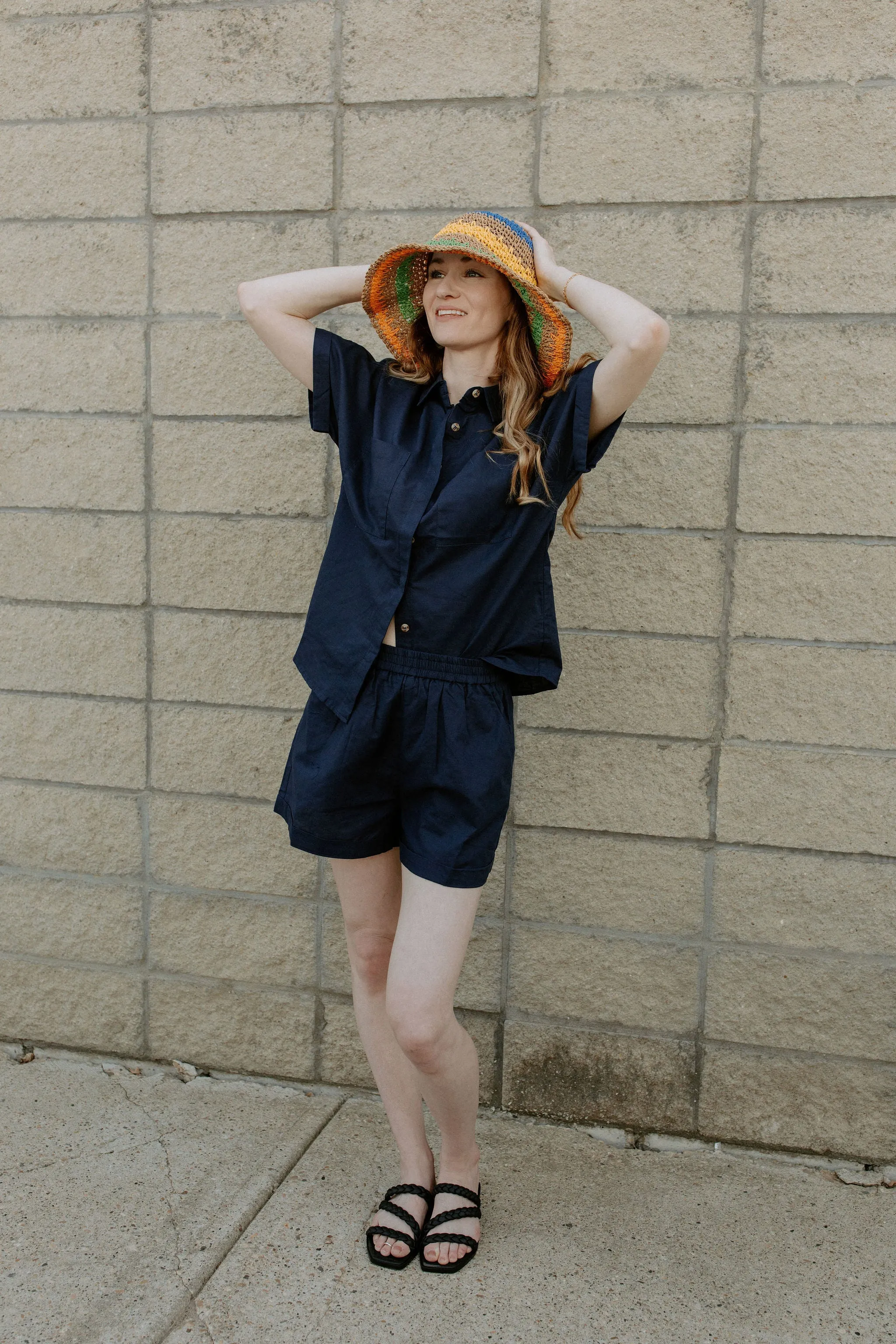 The Rainbow Stripe Sunhat