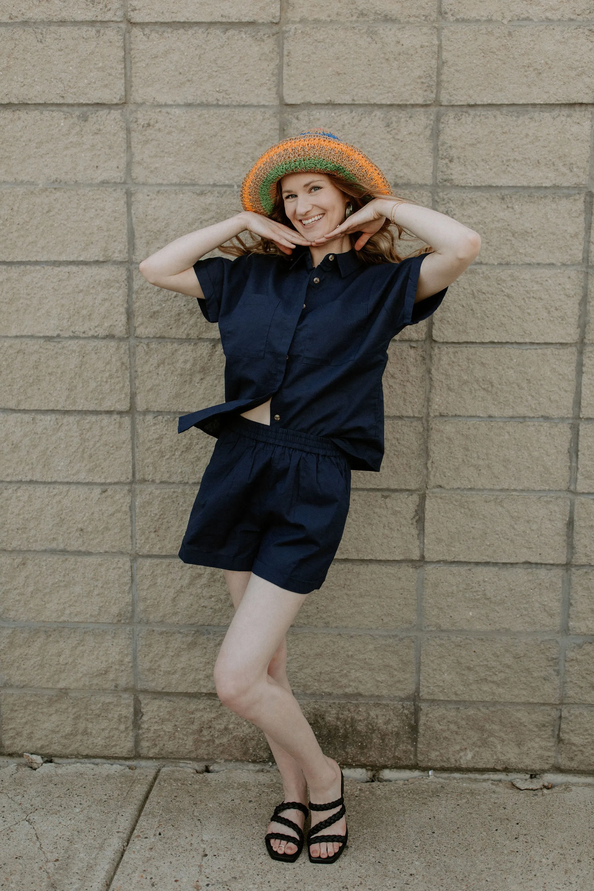 The Rainbow Stripe Sunhat