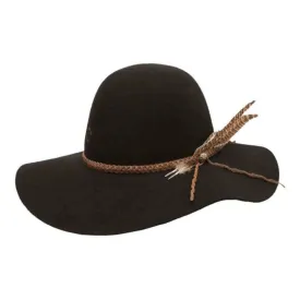 Wanderlust Boho Hat - Black - C1HBOK